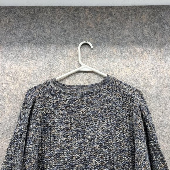 Fieldmaster Sweater Men Large Gray Pullover Sweatshirt USA Knitted Heather - Picture 10 of 11